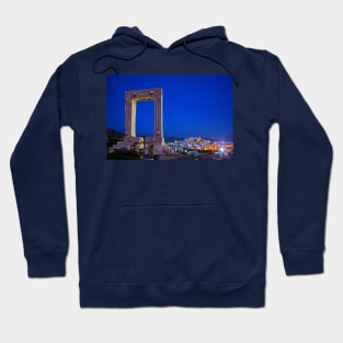 The Portara & the Chora - Naxos island Hoodie